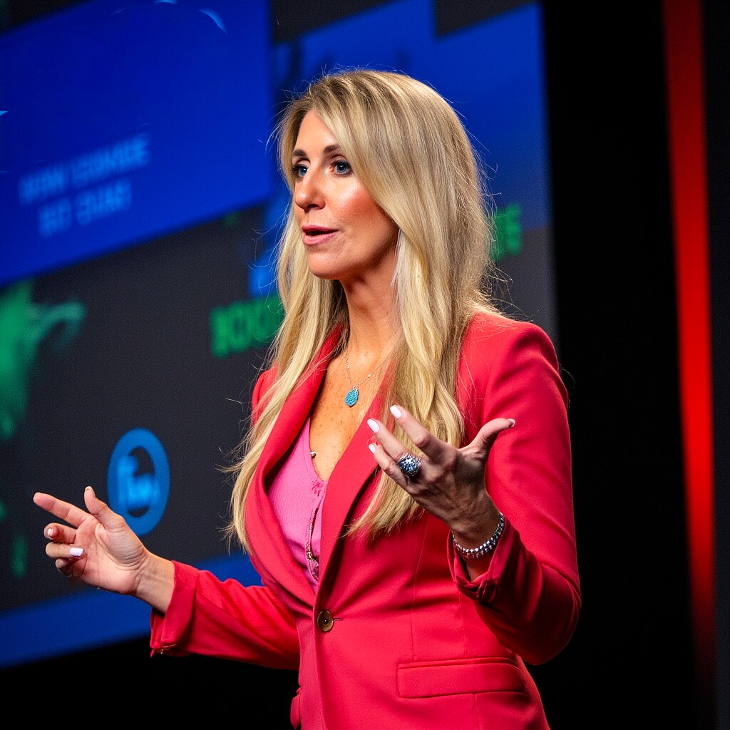 Amy speaking at iFuel